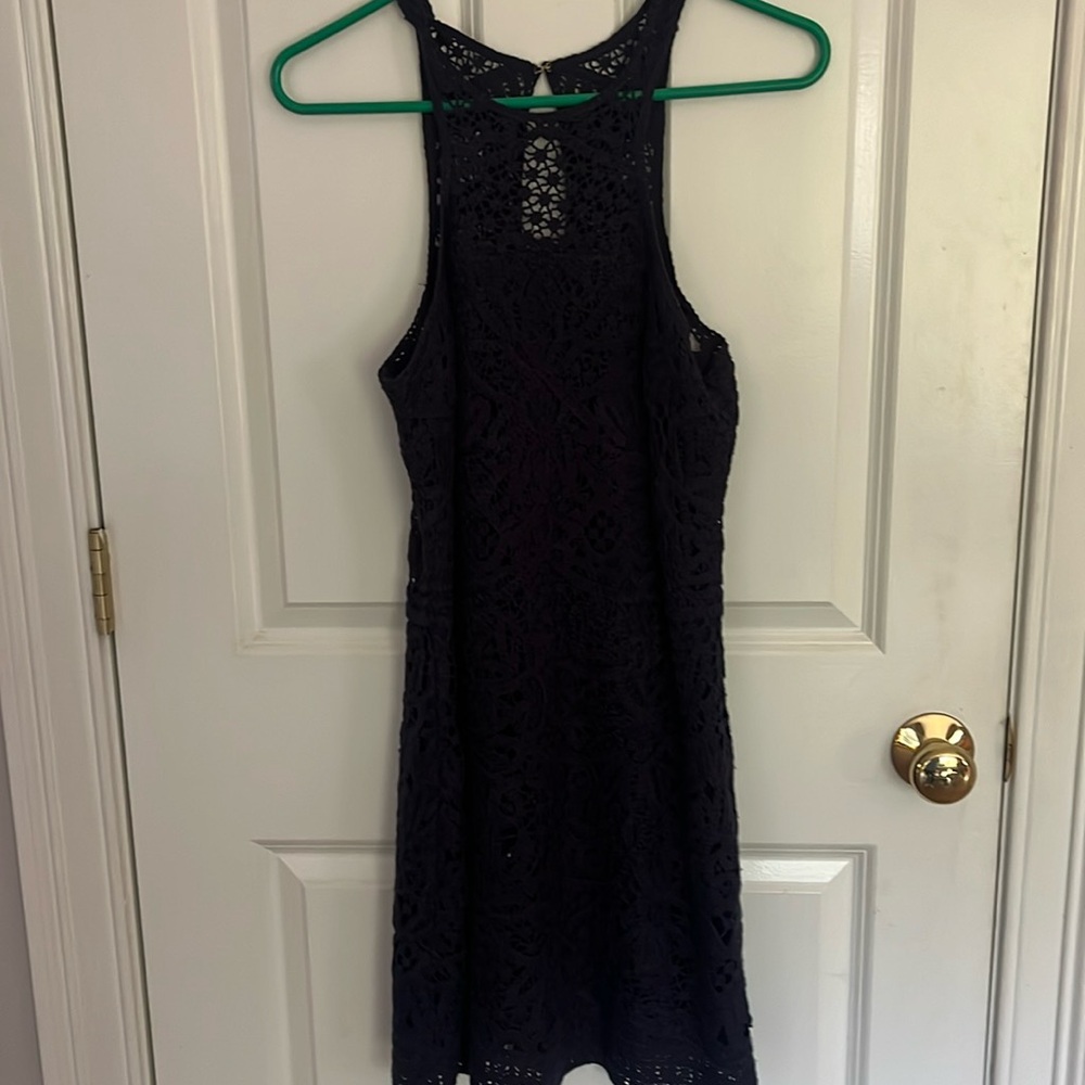 Lily Pulitzer navy blue dress
